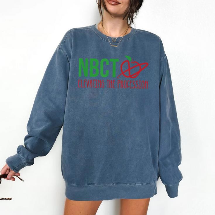 National Board Certified Teacher Minimalist Apple T-Shirt For Men Women Comfort Colors Sweatshirt