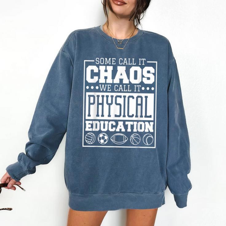 Physical Education s For Pe Teachers And Students Comfort Colors Sweatshirt