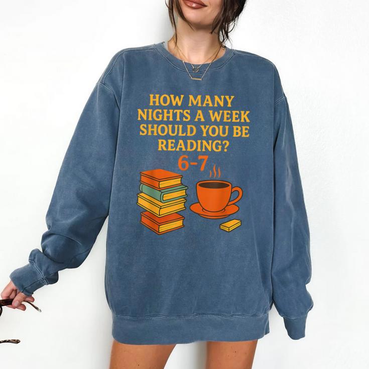 Reading 67 Meme English Teacher 6 7 Book Lover Humor Comfort Colors Sweatshirt
