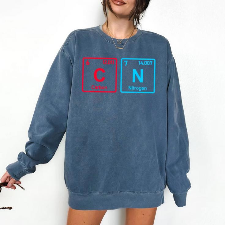 Six Seven Meme 6 7 Science Teacher 6-7 Periodic Table Comfort Colors Sweatshirt
