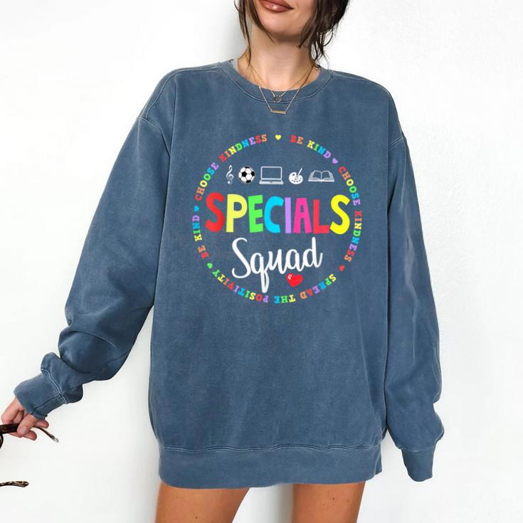 Specials Squad Teacher TRIBE Team Back To Primary School Men Women Girls Kids Comfort Colors Sweatshirt