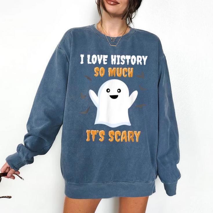 History Teacher Halloween History Class School For Men Women Kids Comfort Colors Sweatshirt