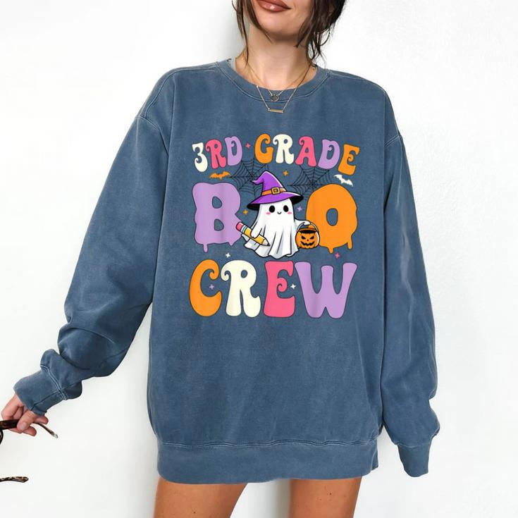 3rd Grade Boo Crew Spooky Third Grade Halloween Teacher Comfort Colors Sweatshirt 3rd Grade Boo Crew Spooky Third Grade Halloween Teacher Comfort Colors Sweatshirt