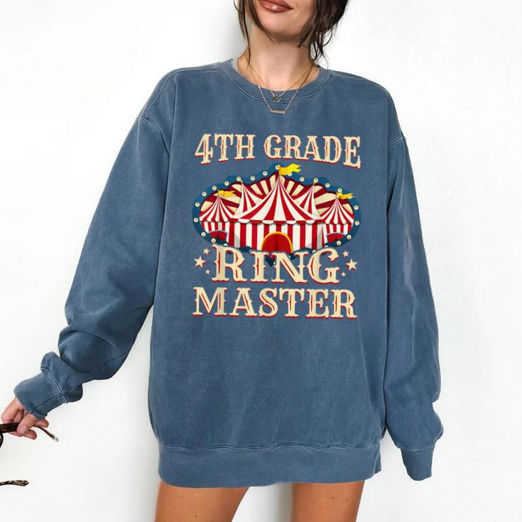 4th Grade Ringmaster Shirt 4th Grade Teacher Shirts Teacher Men Women Kids Comfort Colors Sweatshirt 4th Grade Ringmaster Shirt 4th Grade Teacher Shirts Teacher Men Women Kids Comfort Colors Sweatshirt