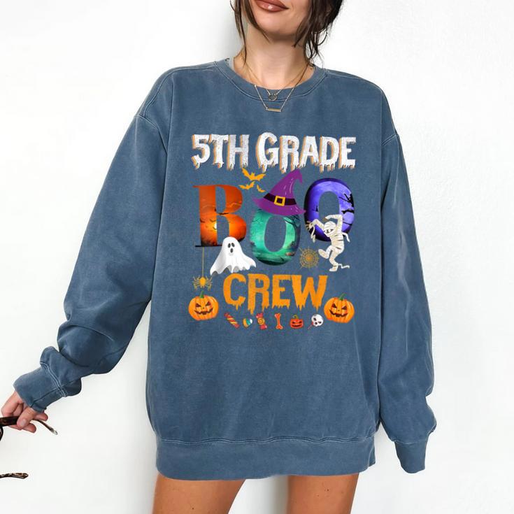 5th Grade Boo Crew Teacher Student Halloween Costume For Men Women Kids Comfort Colors Sweatshirt 5th Grade Boo Crew Teacher Student Halloween Costume For Men Women Kids Comfort Colors Sweatshirt