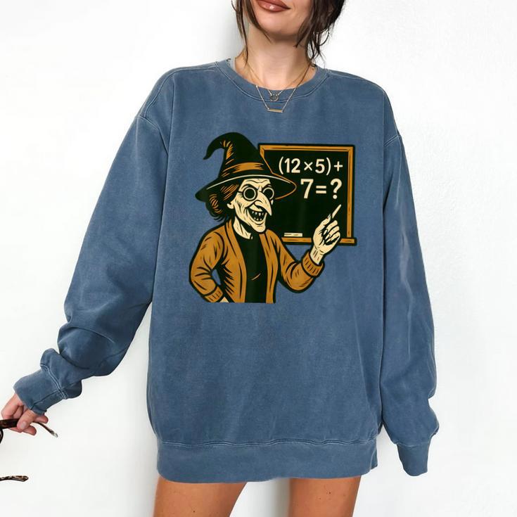 67 Teacher Halloween Witch Six Seven Meme Brainrot Math Joke Comfort Colors Sweatshirt 67 Teacher Halloween Witch Six Seven Meme Brainrot Math Joke Comfort Colors Sweatshirt