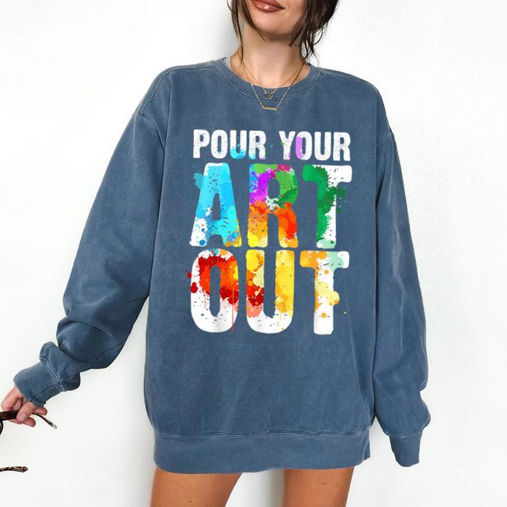 Cool Artist For Men Women Painter Art Teacher Paint Artists Comfort Colors Sweatshirt Cool Artist For Men Women Painter Art Teacher Paint Artists Comfort Colors Sweatshirt