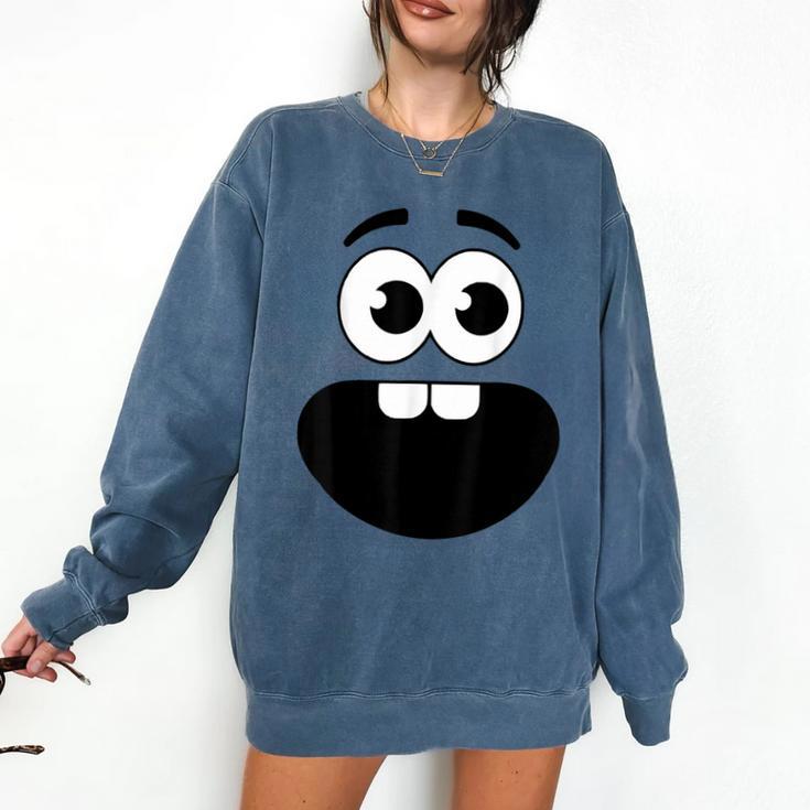 Creepy Carrots Face Teacher Halloween Costume Matching Comfort Colors Sweatshirt Creepy Carrots Face Teacher Halloween Costume Matching Comfort Colors Sweatshirt