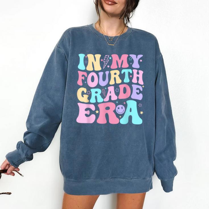 In My Fourth Grade Era Girl Back To School 4th Grade Teacher Comfort Colors Sweatshirt In My Fourth Grade Era Girl Back To School 4th Grade Teacher Comfort Colors Sweatshirt
