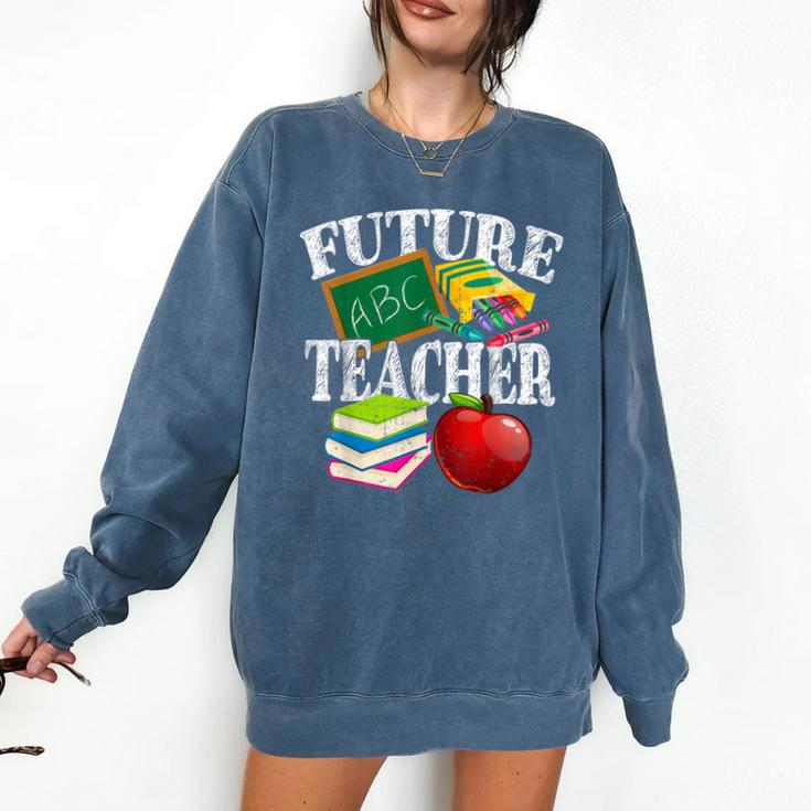 Future Teacher With Canyon And Book Teacher Men Women Girls Kids Comfort Colors Sweatshirt Future Teacher With Canyon And Book Teacher Men Women Girls Kids Comfort Colors Sweatshirt