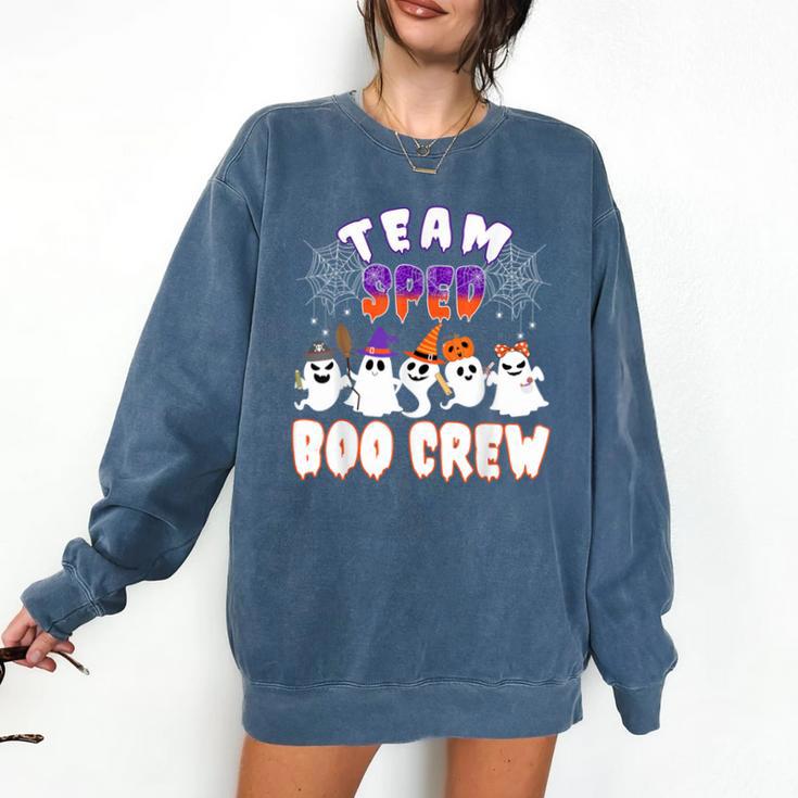Halloween Costume Team SPED Teacher Special Education Comfort Colors Sweatshirt Halloween Costume Team SPED Teacher Special Education Comfort Colors Sweatshirt