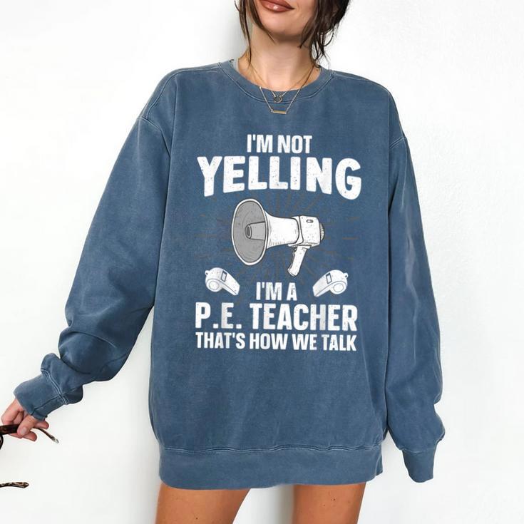 PE Teacher Art For Men Women Gym Teacher Physical Education Comfort Colors Sweatshirt PE Teacher Art For Men Women Gym Teacher Physical Education Comfort Colors Sweatshirt