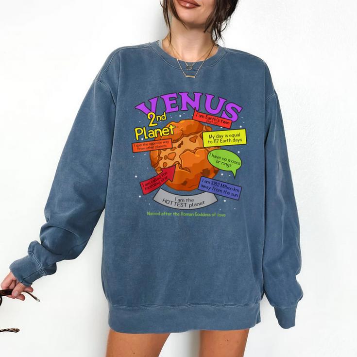 Perfect Planets Teachers Shirts Venus For Solar System Comfort Colors Sweatshirt