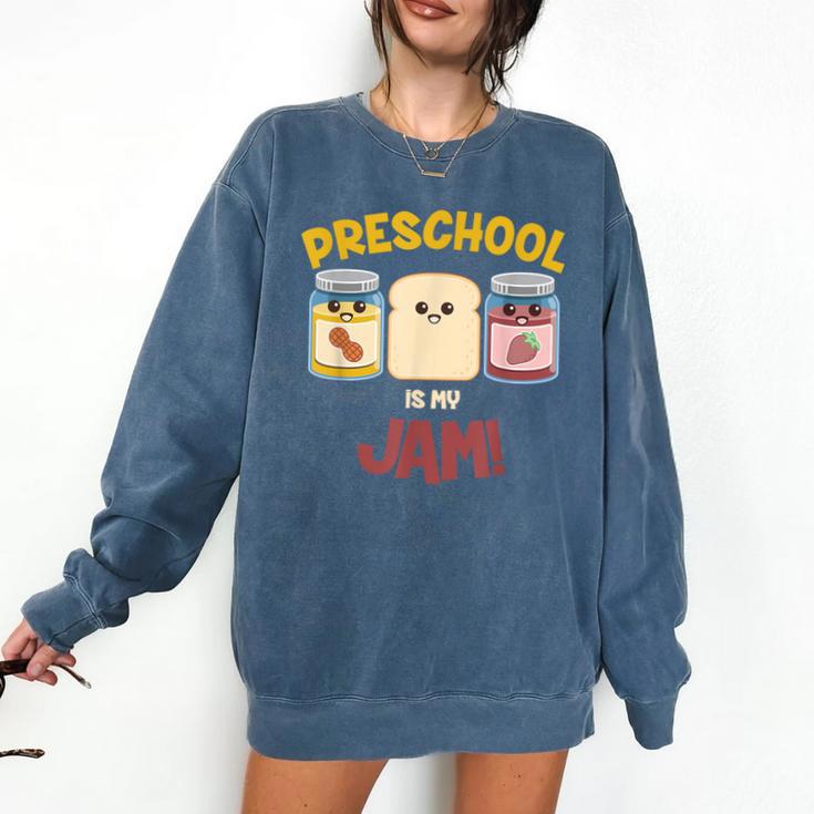 Preschool Is My Jam Teacher Shirt Comfort Colors Sweatshirt Preschool Is My Jam Teacher Shirt Comfort Colors Sweatshirt