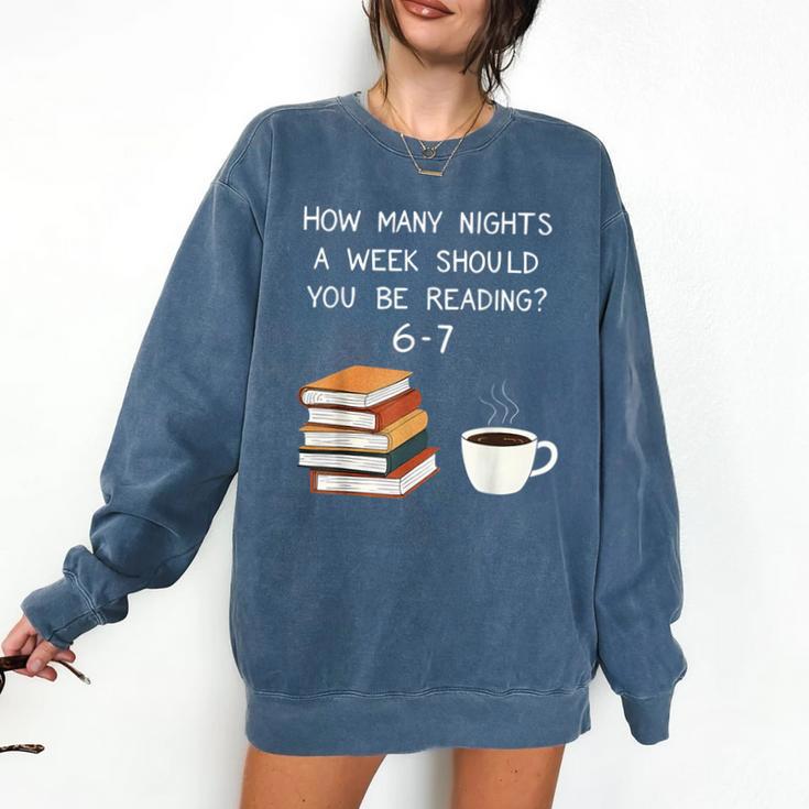 Reading 67 Six Seven Meme English Teacher Book Lover Comfort Colors Sweatshirt