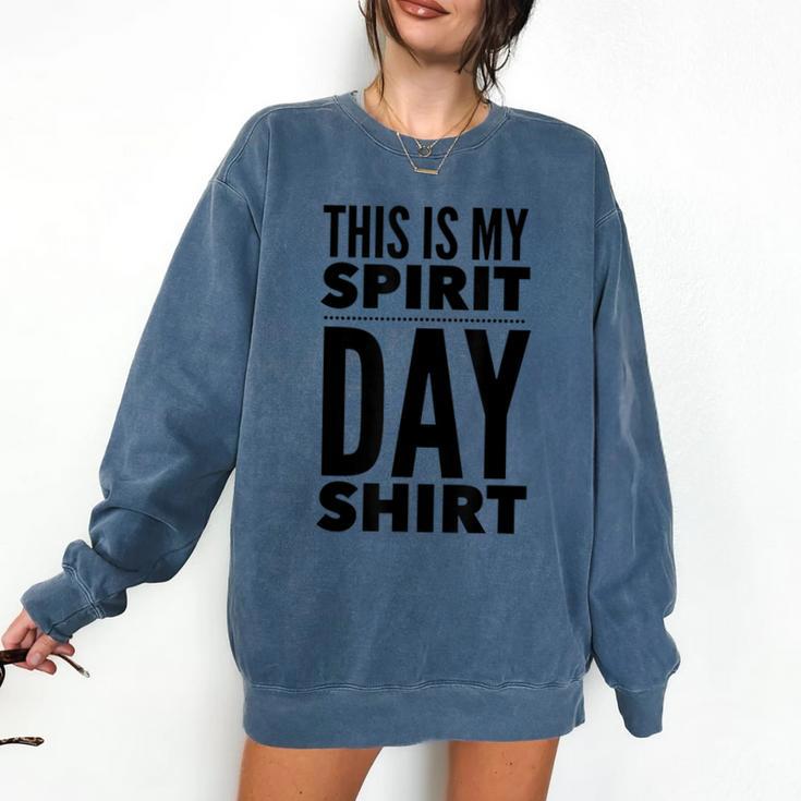 School Teacher Spirit Day Costume For Men Women Comfort Colors Sweatshirt