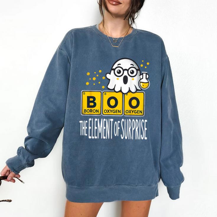 Science Teacher Halloween Elements Of Surprise Chemistry Comfort Colors Sweatshirt Science Teacher Halloween Elements Of Surprise Chemistry Comfort Colors Sweatshirt
