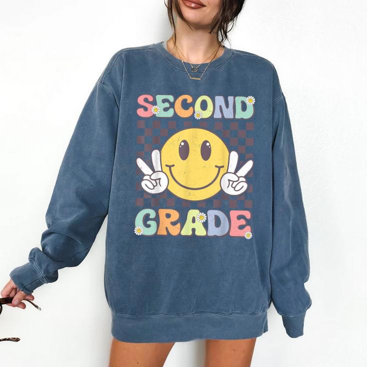 Second Grade Teachers Boys Girls Smile Face 2nd Grade Team Comfort Colors Sweatshirt Second Grade Teachers Boys Girls Smile Face 2nd Grade Team Comfort Colors Sweatshirt