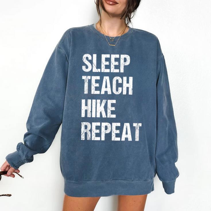Teacher Hiking Shirt Teaching HikerShirt Comfort Colors Sweatshirt Teacher Hiking Shirt Teaching HikerShirt Comfort Colors Sweatshirt