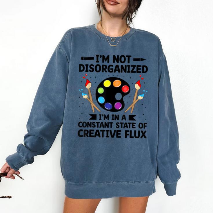 Art Teacher School Teacher Art Teachers School Comfort Colors Sweatshirt