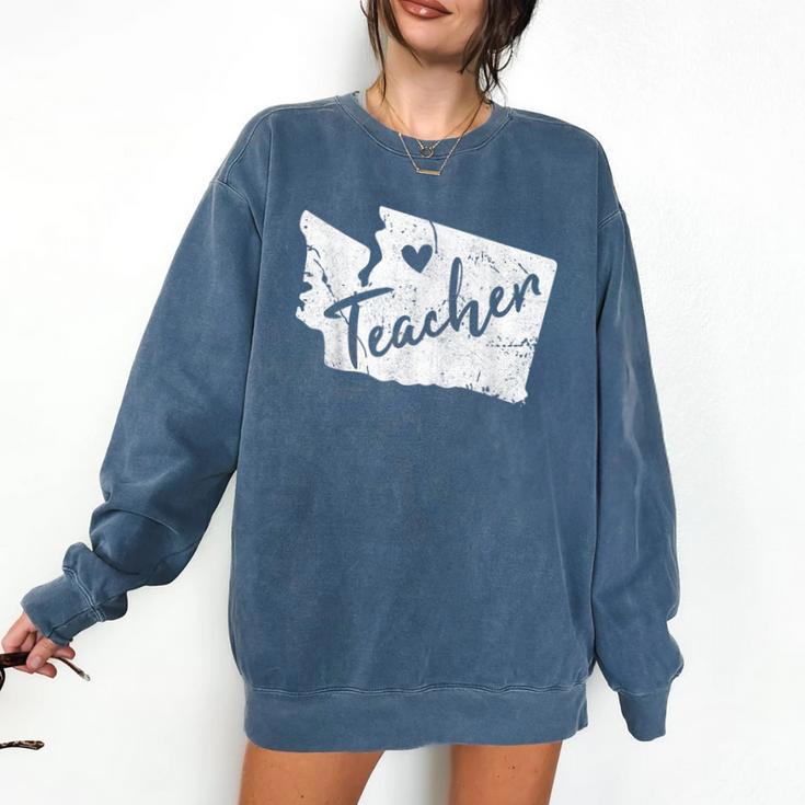 Red For Ed Washington Teacher T Shirts RedForEd Tee Shirt Comfort Colors Sweatshirt