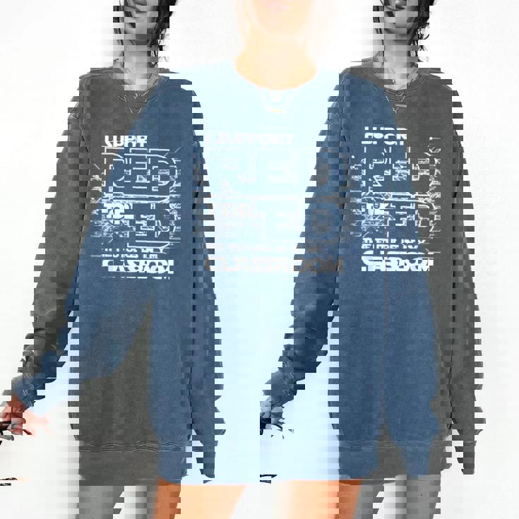 Science Fiction Future Teachers Union Protest RedforEd Shirt Men Women Kids Comfort Colors Sweatshirt