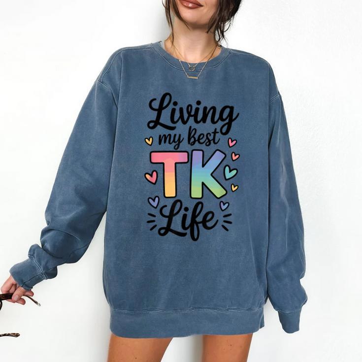 Transitional Kindergarten TK Teacher Comfort Colors Sweatshirt