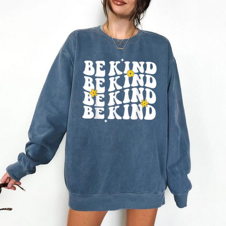 Unity Day Shirt Orange Kids Teacher 2023 Be Kind Groovy Comfort Colors Sweatshirt