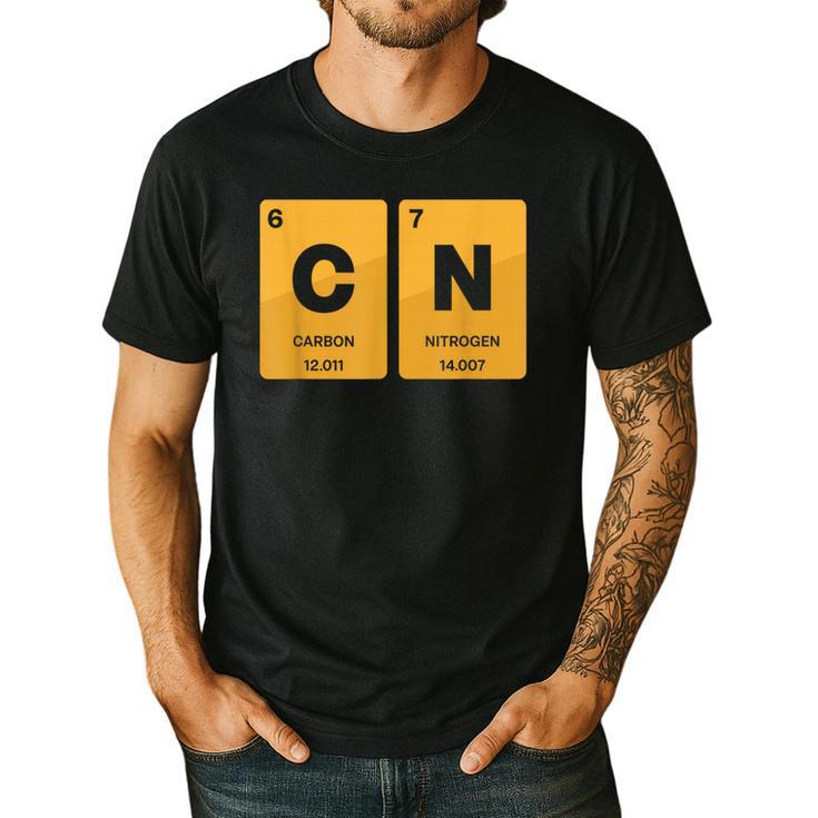 67 Meme Teacher Science Periodic Table Retro Vintage Men's Casual T-Shirt