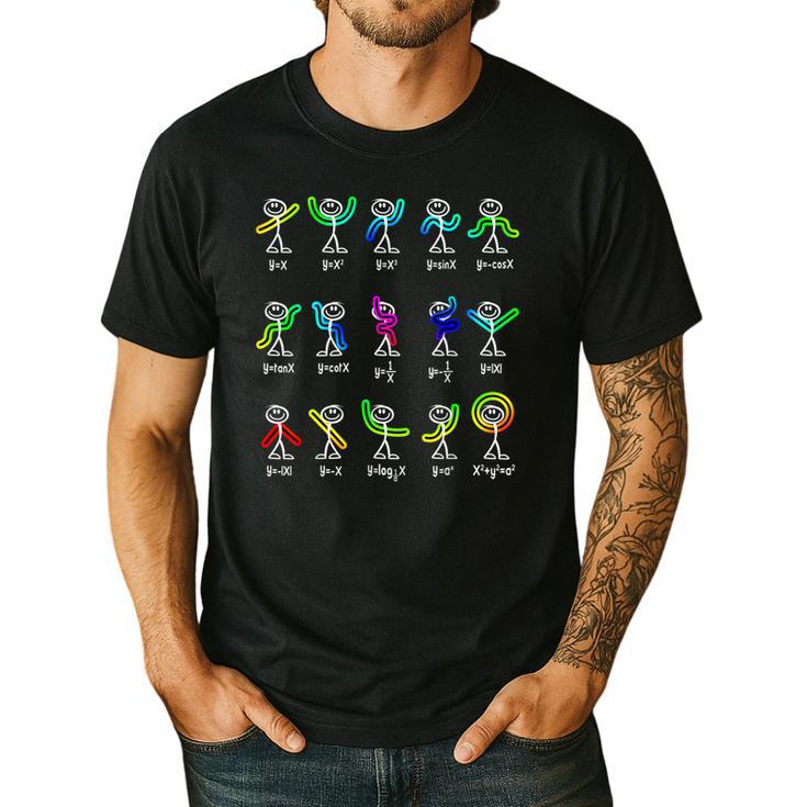 Algebra Dance Function Math Teacher Geek Idea Men's Casual T-Shirt
