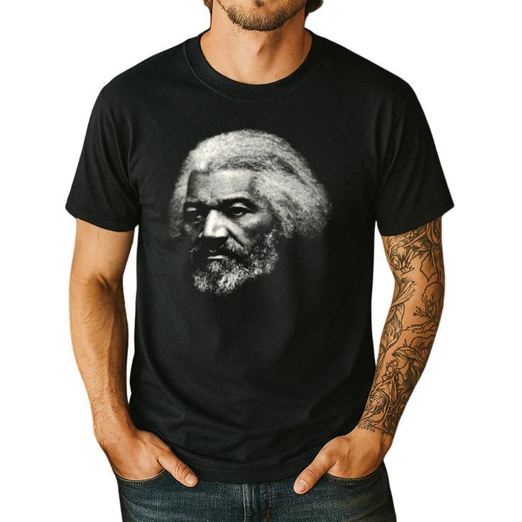 American History Frederick Douglass Teacher Men's Casual T-Shirt