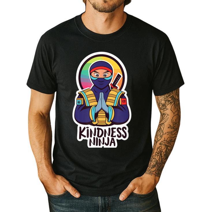 Anti Bullying Kindness Ninja School Teacher Student Men's Casual T-Shirt