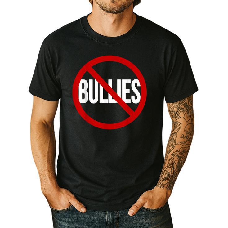 Anti Bullying No Bullies School Teacher Student Kindness Men's Casual T-Shirt