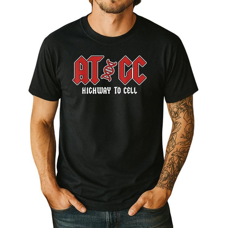 ATGC Teacher Student Biology Men's Casual T-Shirt