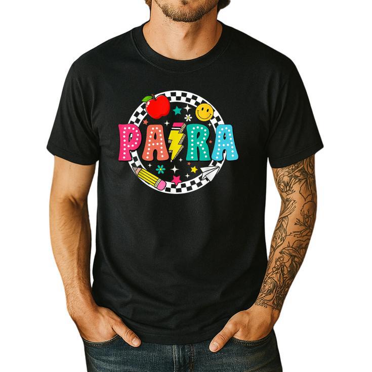 Back To School Para For Men Women Teacher Men's Casual T-Shirt