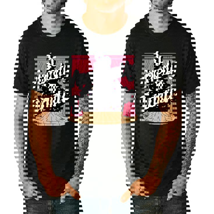 Best Theatre Art For Men Women Musical Drama Teacher Theater Men&#x27;s Casual T-Shirt