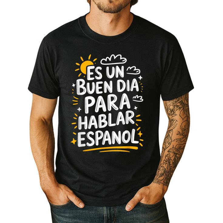 Bilingual Teacher Maestra Spanish Teacher Men's Casual T-Shirt