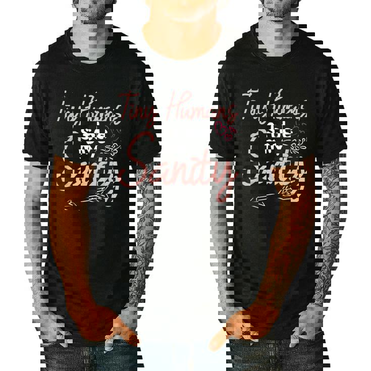 Childcare Provider Daycare Teacher Stole My Sanity Men&#x27;s Casual T-Shirt