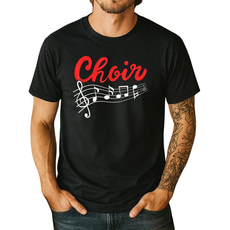 Choir Chorister Choir Teacher Choir Director Men's Casual T-Shirt