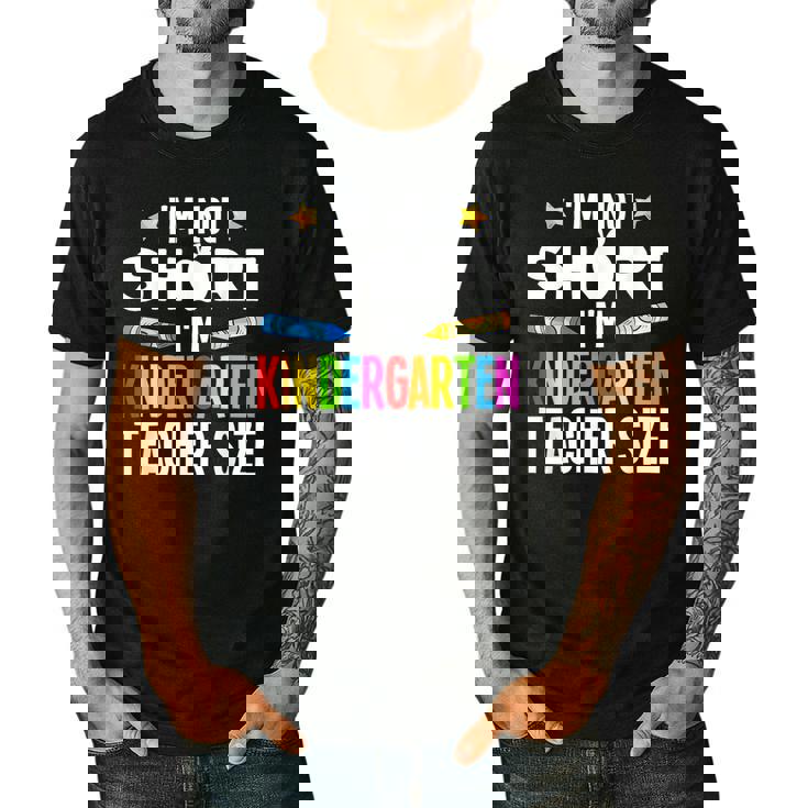 Cool Kindergarten Teacher Art For Men Women Preschool Kinder Men&#x27;s Casual T-Shirt