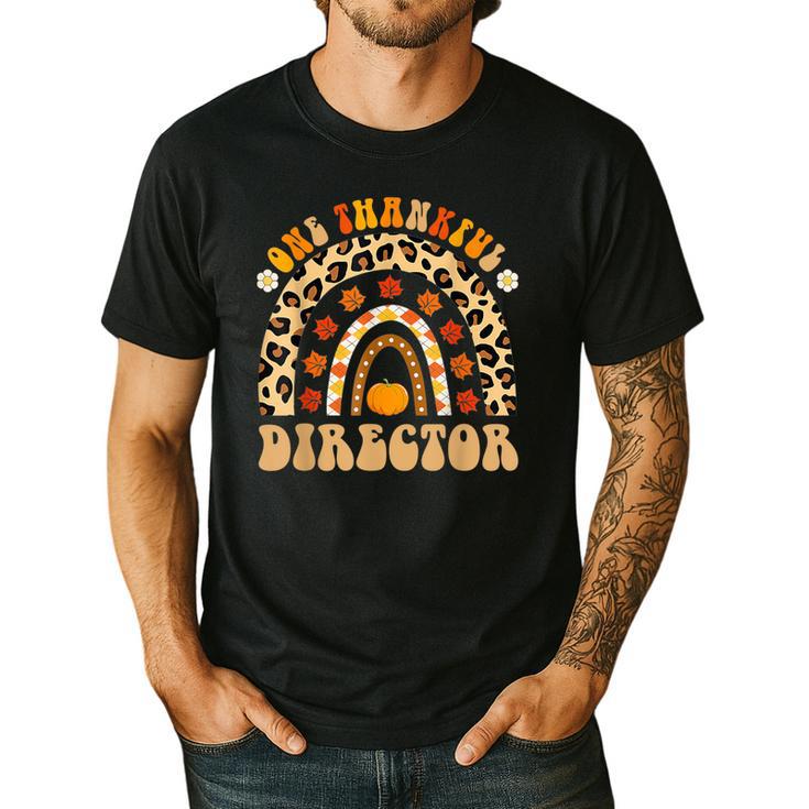 Director One Thankful Fall Teacher Women Life Men's Casual T-Shirt Director One Thankful Fall Teacher Women Life Men's Casual T-Shirt