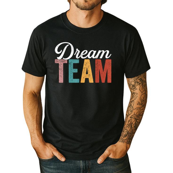Dream Team Last Day Of School Back To School Teacher Kids Men's Casual T-Shirt