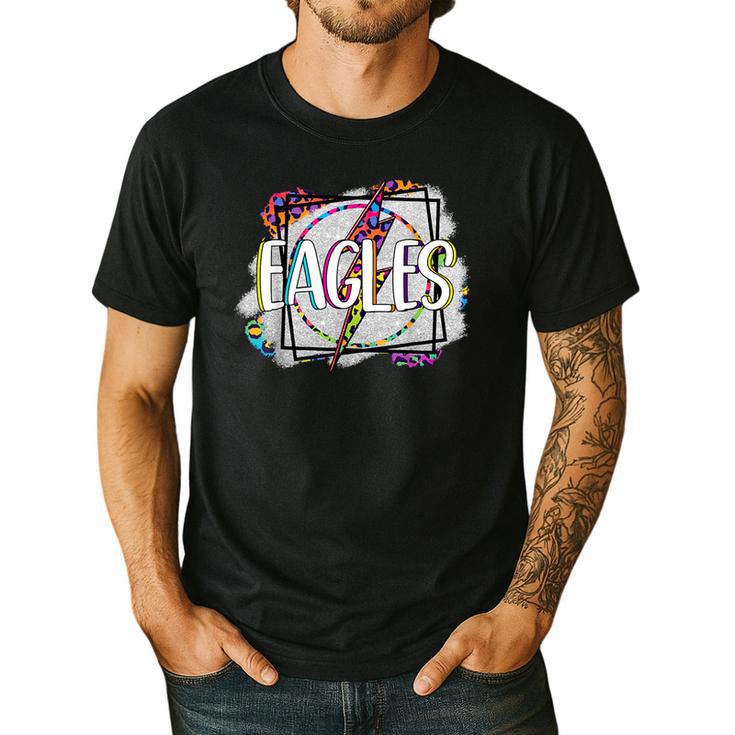 Eagles Teacher School Sports Fan Team Spirit Men's Casual T-Shirt