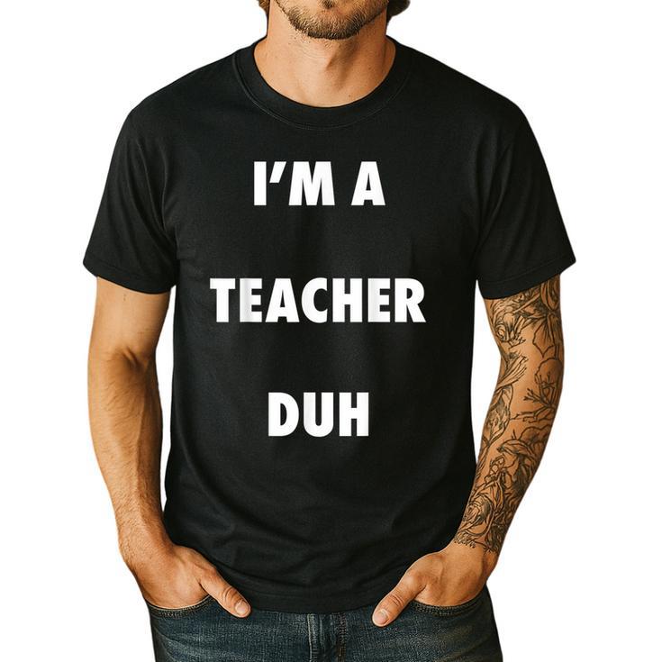 Easy Halloween Teacher Costume Shirt For Men Women Kids Men's Casual T-Shirt