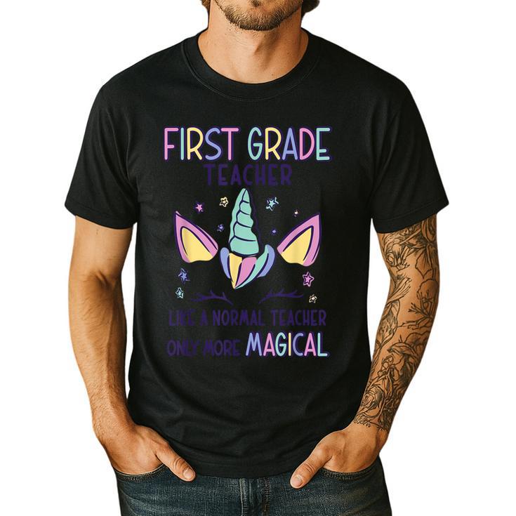 First Grade Teacher Definition Men's Casual T-Shirt First Grade Teacher Definition Men's Casual T-Shirt