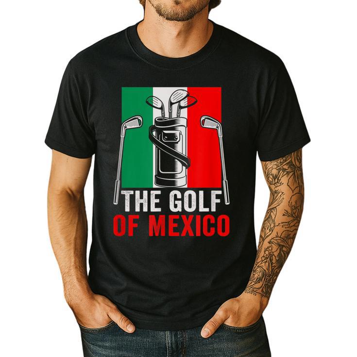The Golf Of Mexico Golf Player Golf Teacher Golfer For Men Women Men's Casual T-Shirt