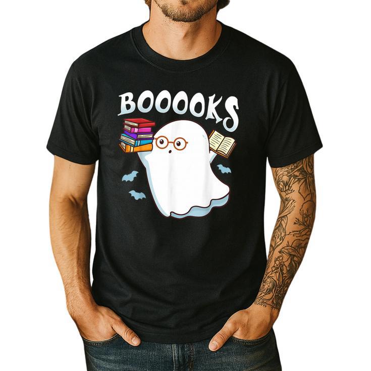 Halloween Books Librarian English Teacher Reader Reading Men's Casual T-Shirt Halloween Books Librarian English Teacher Reader Reading Men's Casual T-Shirt