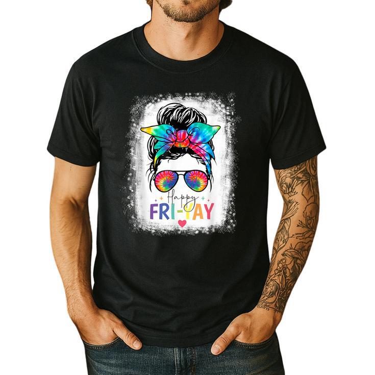 Happy Fri-Yay Friday Teacher Life Happy Friday Men's Casual T-Shirt