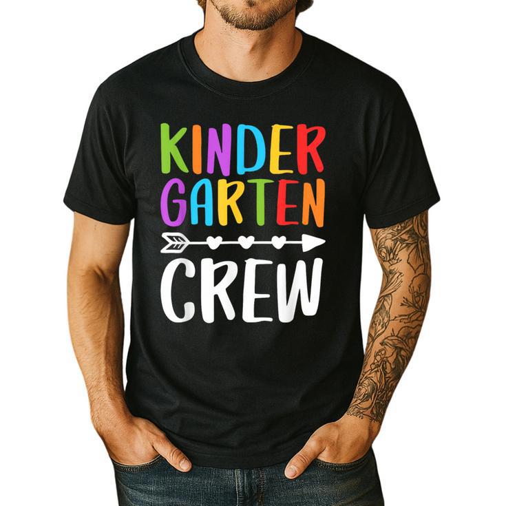 Kindergarten Crew Shirt Kinder Crew Teacher Boy Girl Men's Casual T-Shirt
