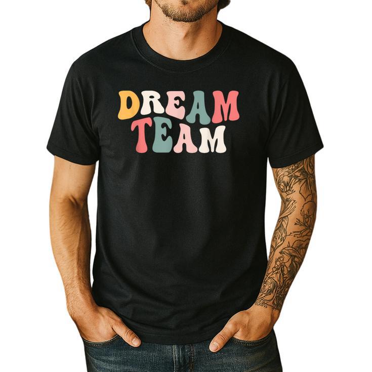 Last Day Of School Back To School Dream Team Teacher Kids Men's Casual T-Shirt
